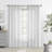Galion Solid Colour Semi-Sheer Thermal Grommet Single Curtain Panel-7509820-7509828