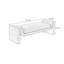Banc rembourré vert-822886778