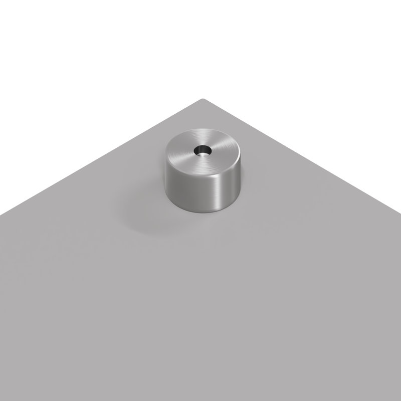 Kitchen Backsplash Tempered Glass, 40 x 70 cm, Light Grey