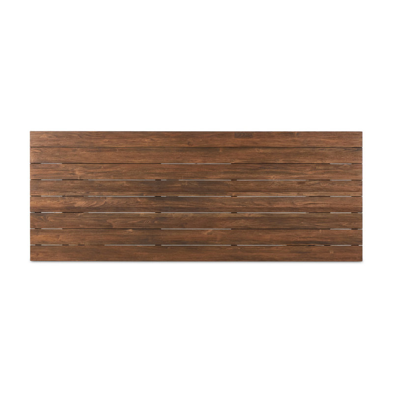Encino Outdoor Teak Dining Table, 42" D x 108" L x 30" H