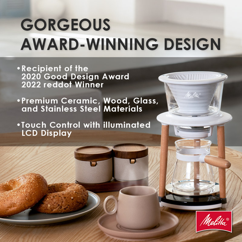 Melitta Senz V Connected Smart Pour-over Coffee System (bluetooth Version)