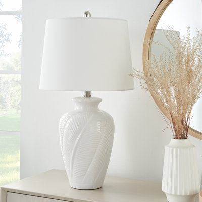 Lampe de table 26 "en céramique texturée