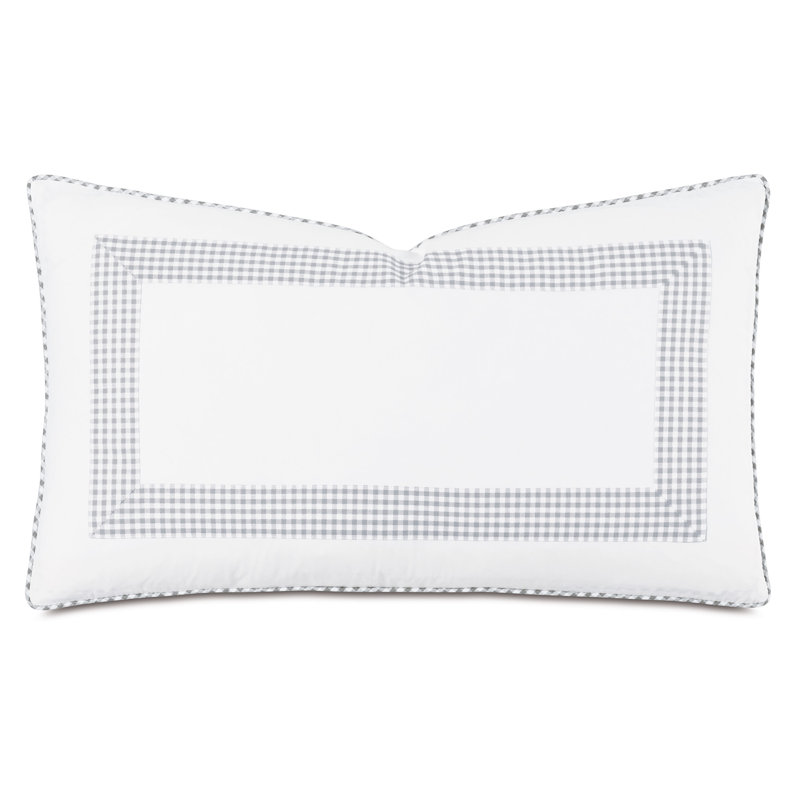 Malaya Lumbar Pillow Cover & Insert, Haze