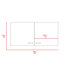 19.41" H x 12.71" W x 39.41" D MDF Standard Wall Cabinet