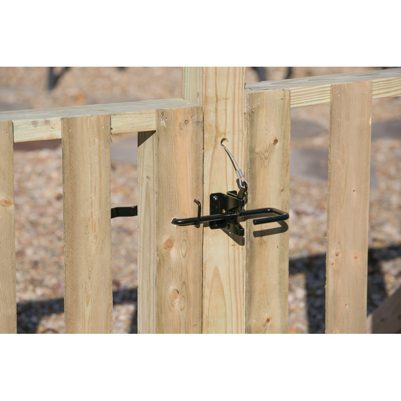 Barrette Outdoor Living 12.812 in. x 8.125 in. All Purpose Gate Latch