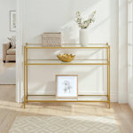 Carolina Console Table with Shelves