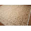 Tapis beige en laine noué à la main de conception unique 9 pi x 12 pi