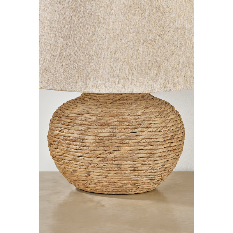 Troy Lighting Malik 20 inch wide 1 Light Table Lamp in Patina Brass