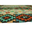 Tapis Kilim en laine fabriqué à la main bleu/beige hults