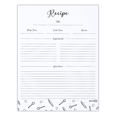 Outshine Premium Recipe Notecard