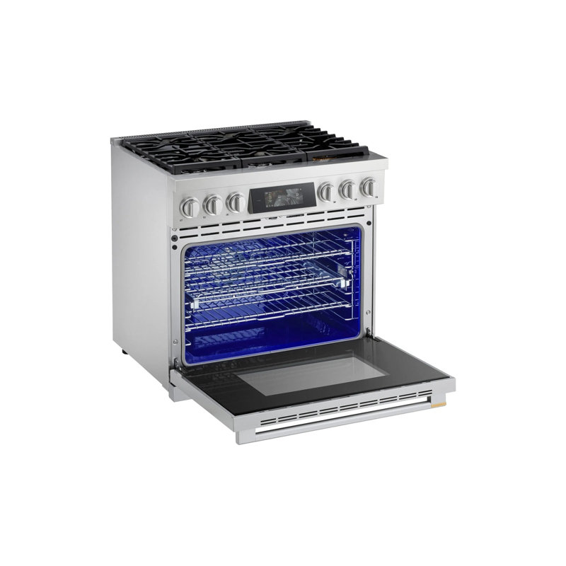 LG SIGNATURE 6.3 cu. ft. Smart Gas Slide-In Pro Range with Dynamic ProBake Convection®, Air Fry, Air Sous Vide and Roast Mode