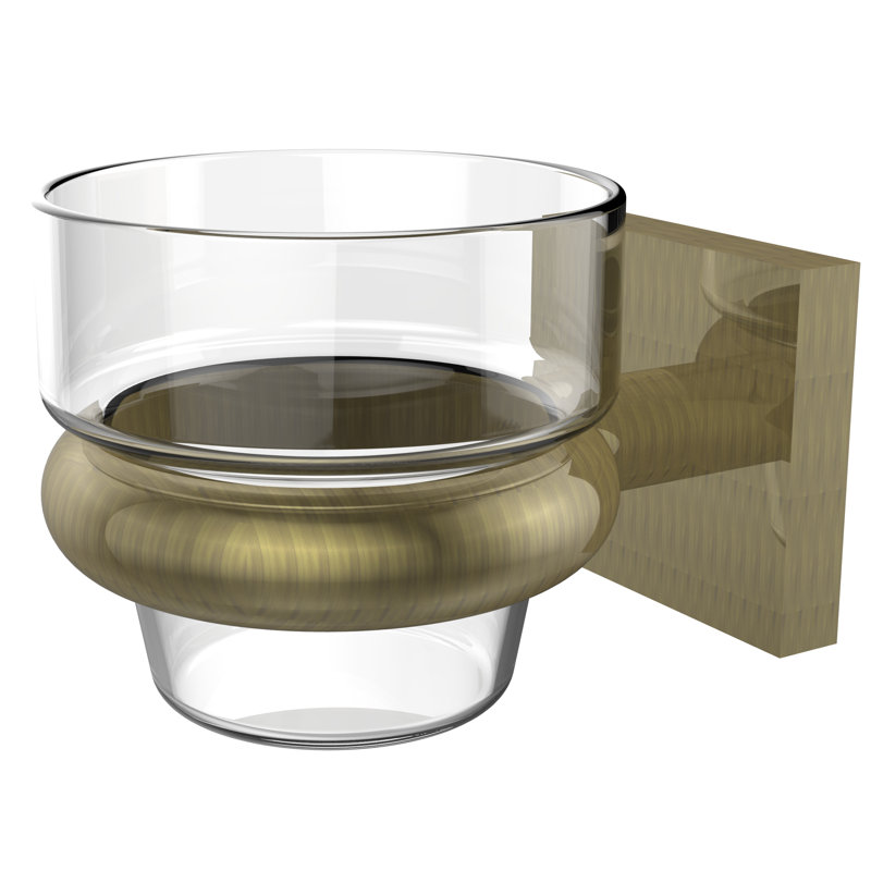 Haranu 2.5'' H Metal Wall Votive Holder, Antique Brass