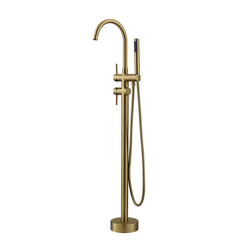 1 Handle Floor Tub Filler with Diverter