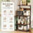 Rustic Kitchen Bakers Rack With Power Outlets For Small Spaces (Space-Saving Style)