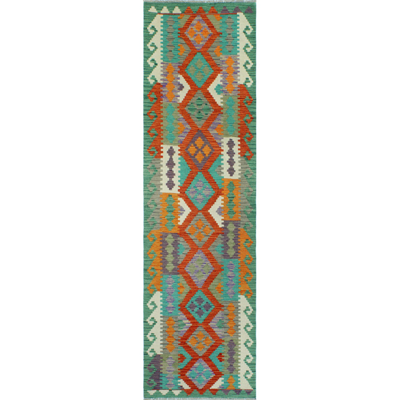 Flatweave Rashid Rust Runner
