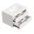 30" Bathroom Vanity With Sink And Drawers, Wall Mounted Floating Cabinet With Storage, 2 Drawers And Ceramic Sink-1493120814