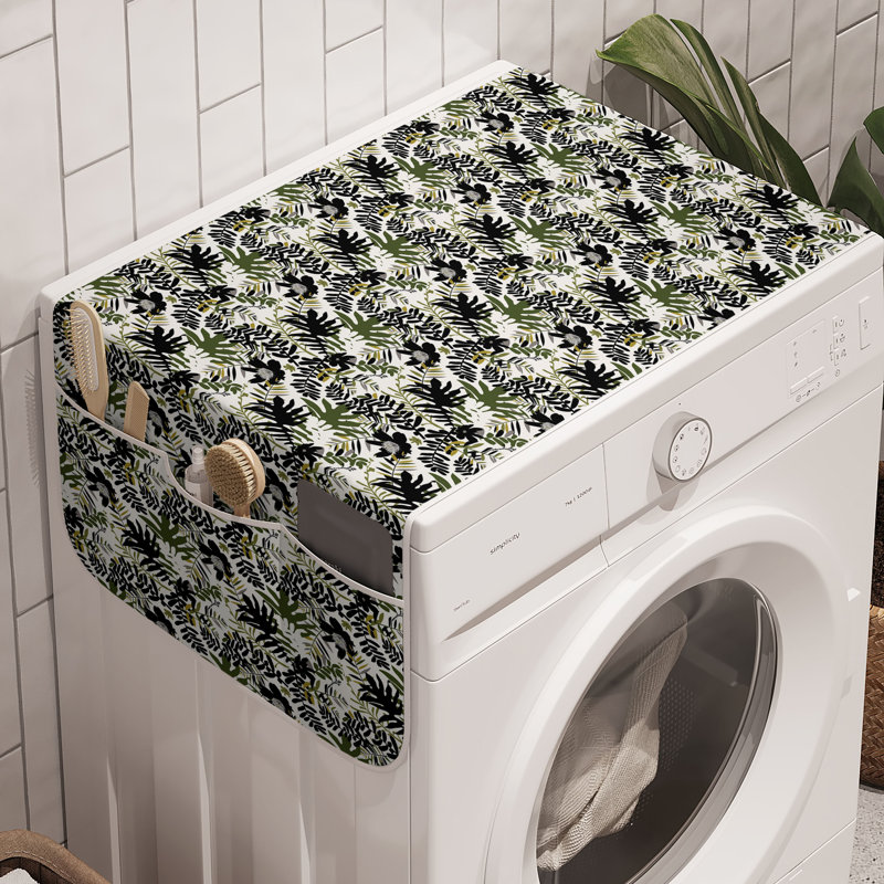 East Urban Home Forest Washing Machine Organizer Pack of 2 47" x 18.5"