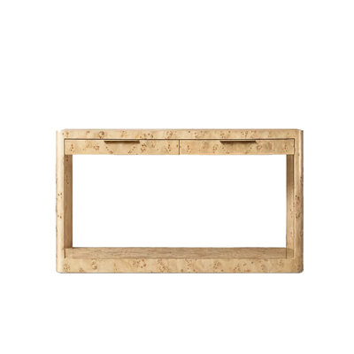 Console en bois massif de style français.