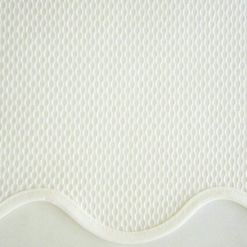 Honeycomb 100% Cotton Coverlet, California King Coverlet / Bedspread, Ivory