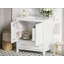 Meuble-lavabo de salle de bain avec lavabo simple, armoire encastrée combinée-69231226