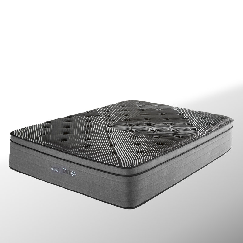 15" Plush Cooling Gel Hybrid Mattress, 15", Queen