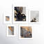 Capullo Wood Picture Frame - Set of 5 with Mat-69944202