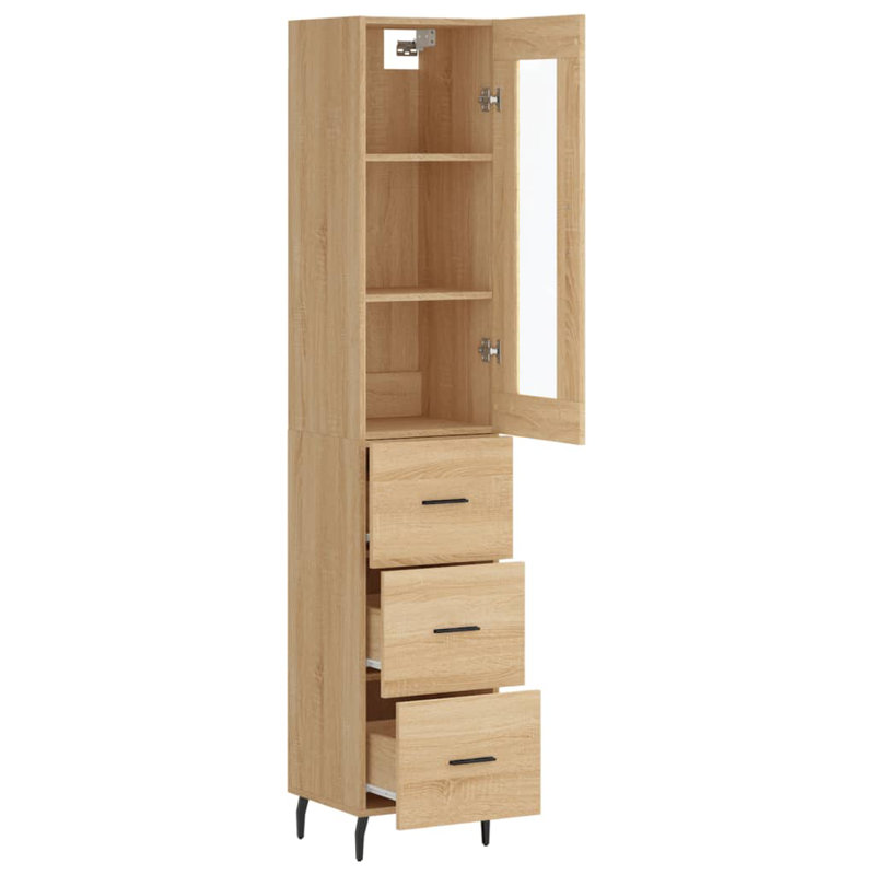 Brandasia 34.5cm Sideboard, Sonoma Oak