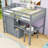 Wooden Loft Bed With Built-In-Desk And Stairs-52340985-52340991