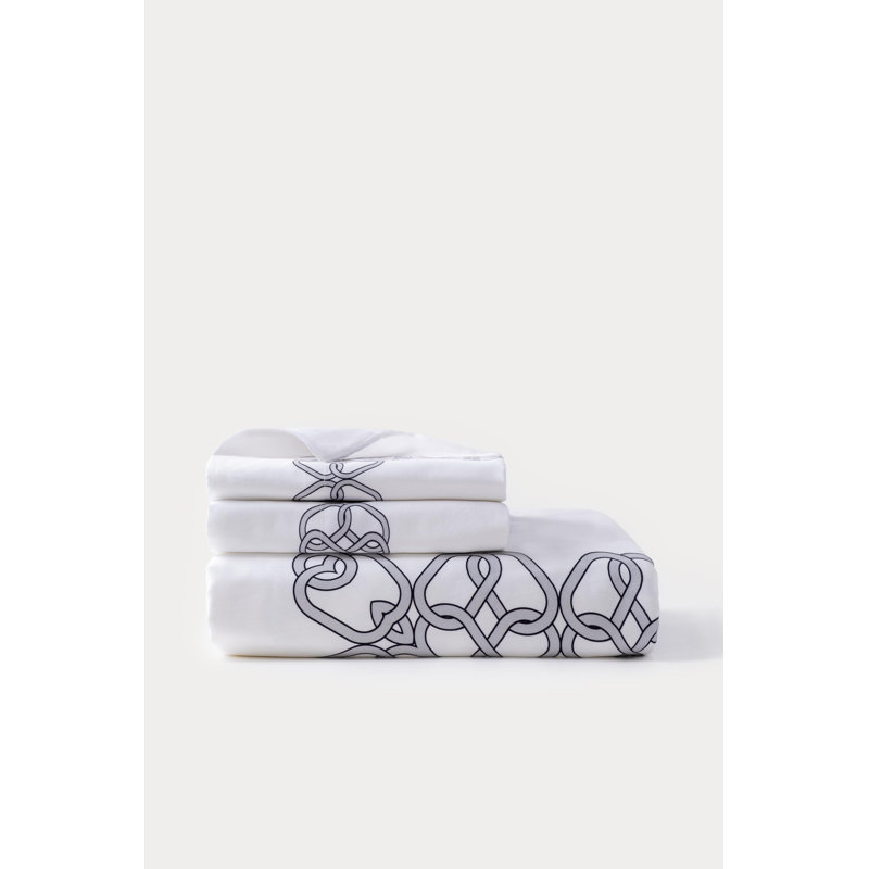 Ensemble de valises Tied Ovals, Housse de couette grand + 2 grandes taies décorat