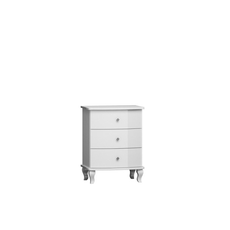 Diah 57 cm W Chest of 3 Drawers