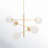 Alison 6 - Light Dimmable Modern Linear Chandelier