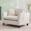 Fauteuil surdimensionné en chenille 46,9 po