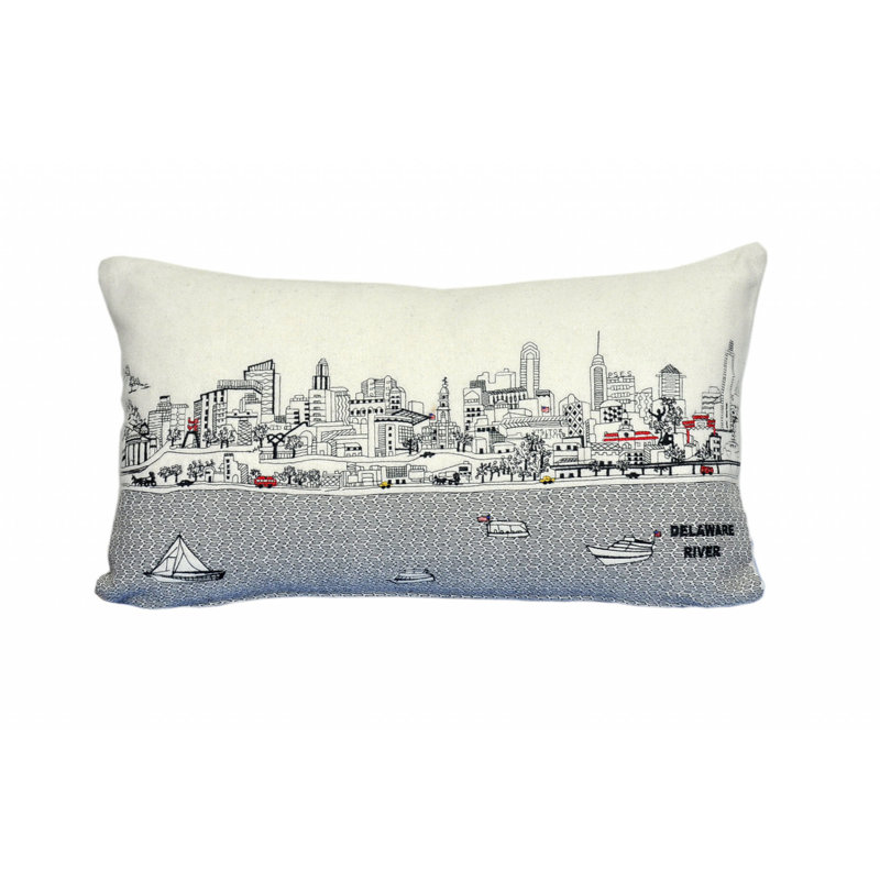 Coussin lombaire 24 po White