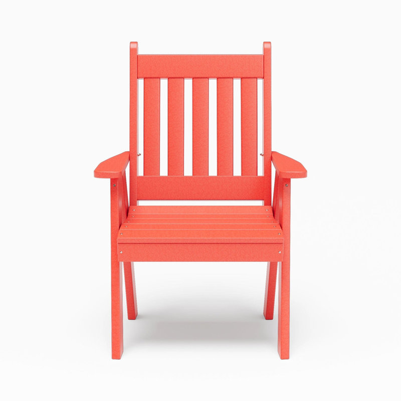 Chaise en composite Keystone Amish Co. Franklin, rouge vif, Rouge vif