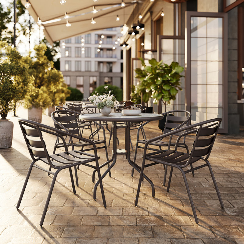 Chaise de patio Siyam, Bronze