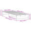 Bed Frame With Carry Handles Solid Pine Wood-646221548-646221550