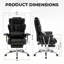 Fauteuil de direction avec repose-pieds-1498046353