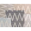 Tapis turquoise / ivoire en coton tissé à la main Simplicity-29601780