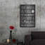 «The Moon Is Full II» par Lettered & Lined, art mural en métal-172975498