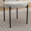 Chaise d'appoint rembourrée à dossier Kachiside-295976821