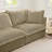 Upholstered Sofa With  Ottomans-2016265039