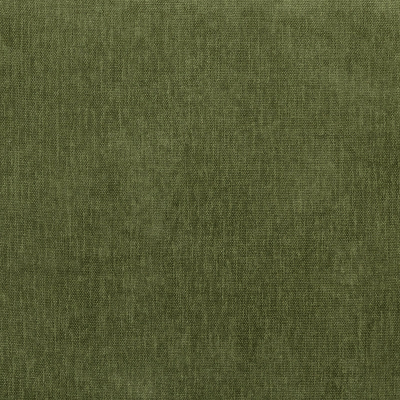 Distressed Green Velvet 90.5'' Upholstered Sofa with Bolster Pillows