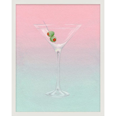 Olive Martini par Katy Montica - Art mural encadré