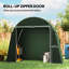 Outsunny 8 x 4 ft Garden Storage Shed Tent Waterproof Bike Tent-122033100