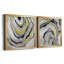 «Bold Agate I», ensemble de 2 reproductions d'art sur toile-634164991-634164977