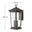 Lanterne murale d'extérieur à 3 lumières H 19,25 po Bromley-471674705