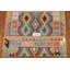 Tapis oriental géométrique Kilim 5 x 6