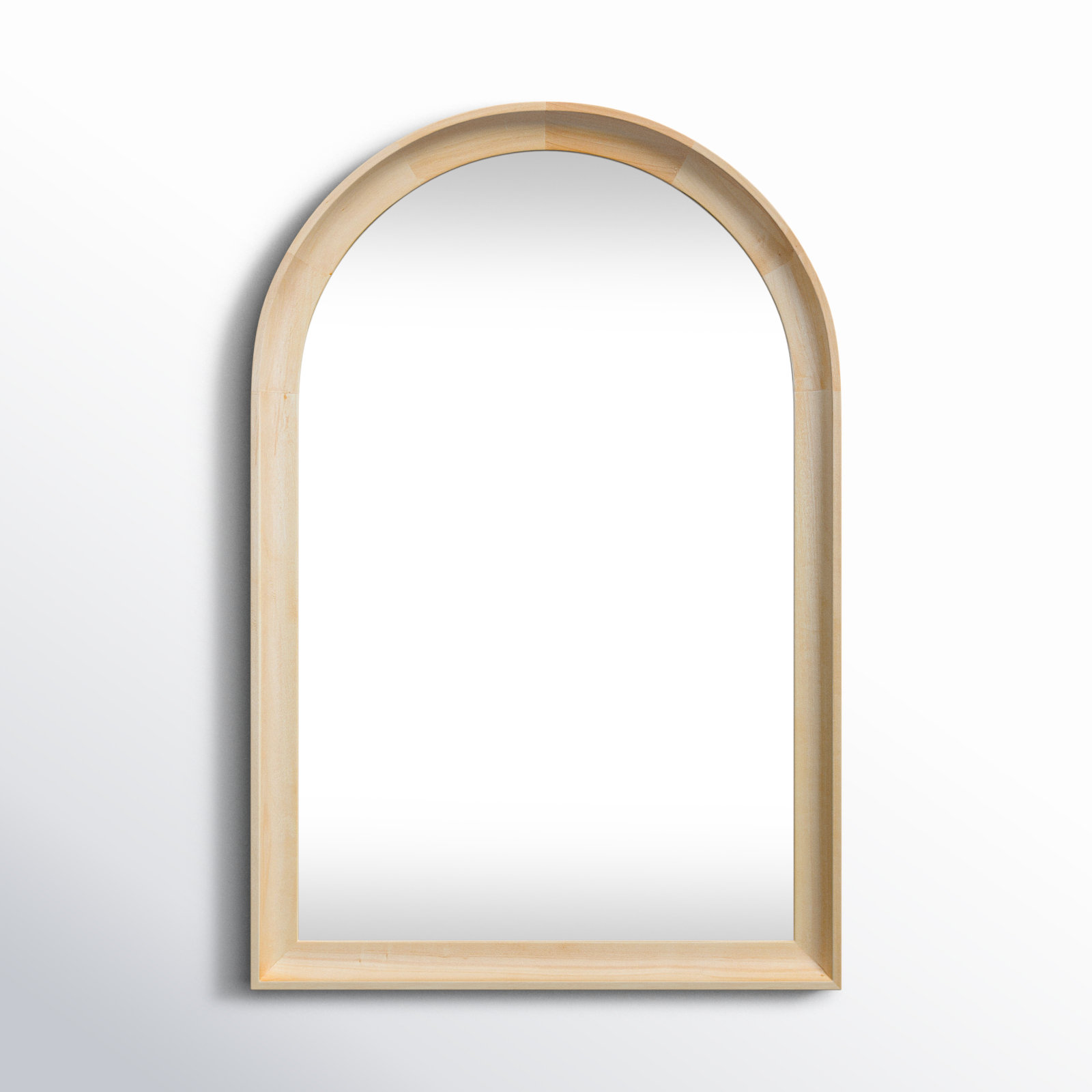 Branwell Accent Mirror, 30" x 20", Natural