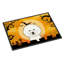 Tapis de porte pour l’extérieur antidérapant bichon bichon frisé halloween-16655309