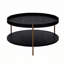 Ensemble de tables basses rondes 2 pièces